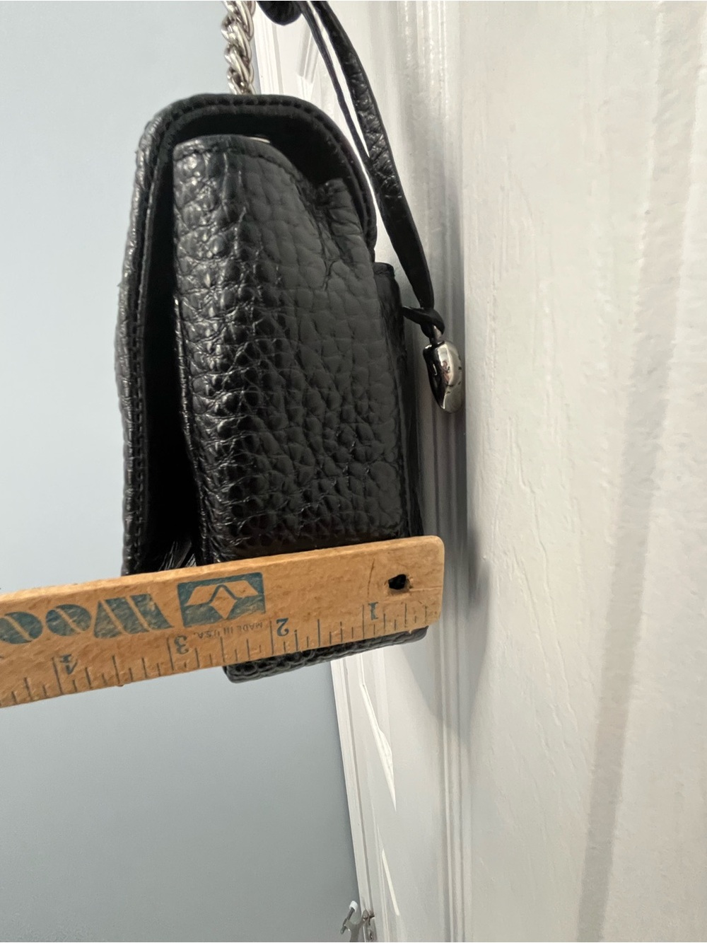 BRIGHTON MASTERPIECE COLL CATCH THE MOON LUNA CROSSBODY SHOULDER BAG BLACK - Picture 12 of 16